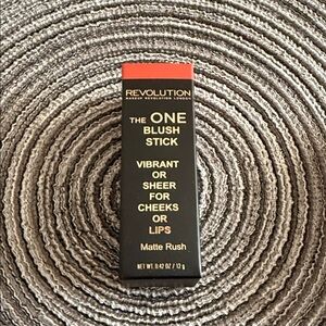 5/$25 Revolution The One Blush Stick - Black and Gold